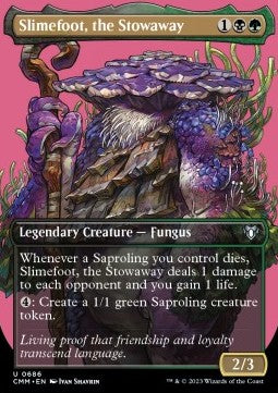 Slimefoot, the Stowaway XCMM-686 Uncommon Near Mint Englisch