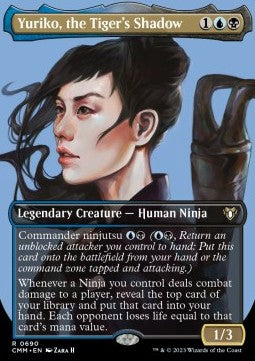 Yuriko, the Tiger's Shadow XCMM-690 Rare Near Mint Englisch Foil