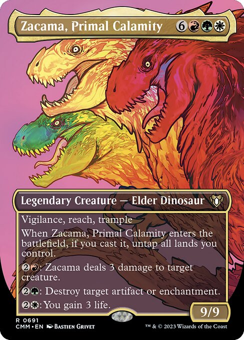 Zacama das Urchaos (V.2) XCMM-691 Rare Excellent Englisch