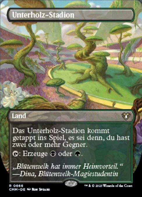 Unterholz-Stadion (V.2) XCMM-666 Rare Excellent Deutsch Foil