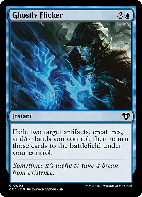 Ghostly Flicker CMM-98 Common Near Mint Englisch Foil