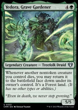 Yedora, Grave Gardener CMM-333 Uncommon Near Mint Englisch