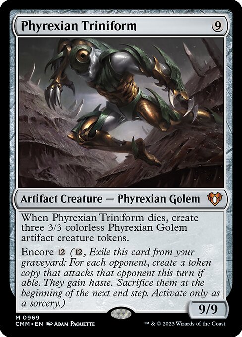 Phyrexian Triniform XCMM-969 Mythic Near Mint Englisch