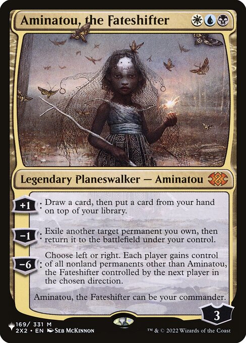 Aminatou, the Fateshifter ZNL-169 Mythic Near Mint Englisch