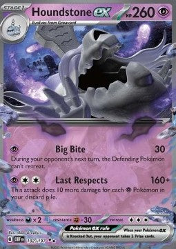 Houndstone ex OBF-102 Double Rare Excellent Französisch