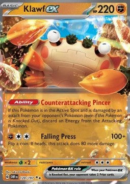 Klawf ex OBF-120 Double Rare Near Mint Englisch
