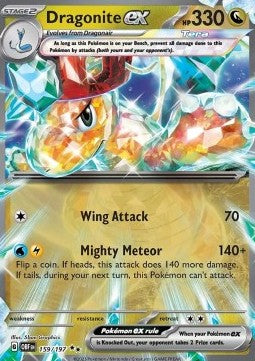 Dragoran ex OBF-159 Double Rare Good Deutsch