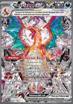 Charizard ex OBF-223 Special Illustration Rare Excellent Englisch