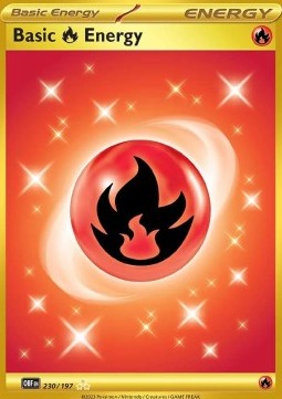 Feuer-Energie OBF-230 Secret Rare Near Mint Deutsch