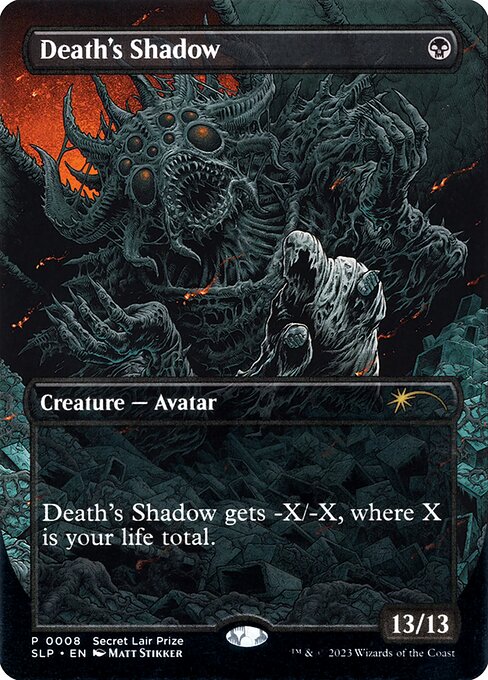 Death's Shadow DCI-8 Rare Near Mint Englisch