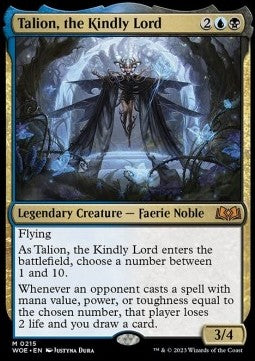 Talion, the Kindly Lord WOE-215 Mythic Near Mint Englisch
