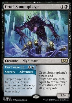 Cruel Somnophage // Kein Erwachen WOE-222 Rare Near Mint Deutsch