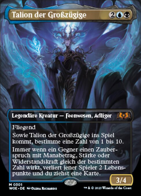 Talion der Großzügige XWOE-301 Mythic Near Mint Deutsch