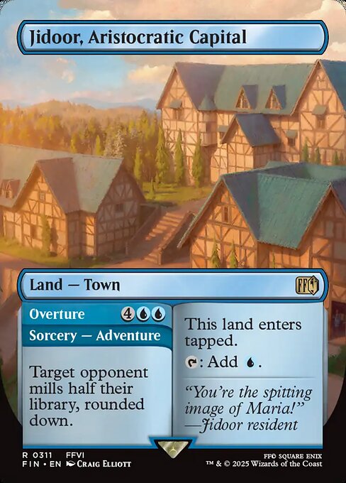 Jidoor, Aristocratic Capital // Overture - Back Face