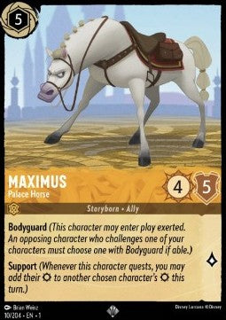 Maximus - Schloss-Pferd 1TFC-10 Super Rare Boosterfrisch Deutsch