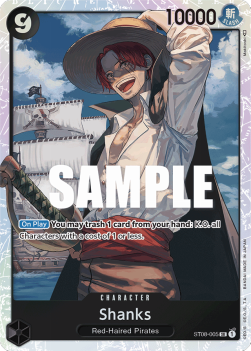 Shanks (ST08-005) ST-08 Super Rare Near Mint Englisch