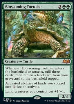 Blossoming Tortoise WOE-163 Mythic Near Mint Englisch