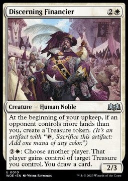 Discerning Financier WOE-10 Uncommon Excellent Englisch