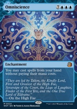 Omniscience WOT-24 Mythic Near Mint Englisch Foil