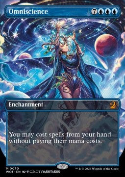 Omniscience (V.2) WOT-70 Mythic Excellent Englisch Foil