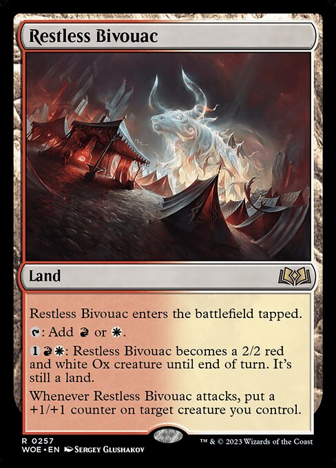 Rastloses Biwak WOE-257 Rare Near Mint Englisch