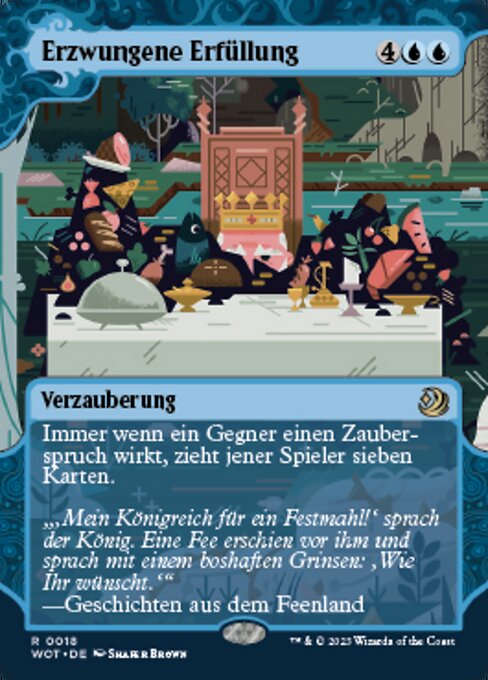 Erzwungene Erfüllung WOT-18 Rare Excellent Deutsch