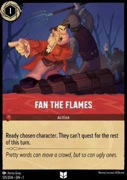 Entfacht Das Feuer! 1TFC-131 Uncommon Boosterfrisch Deutsch
