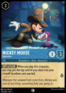 Micky Maus - Detektiv 1TFC-154 Common Near Mint Deutsch