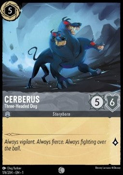 Zerberus - Dreiköpfiger Hund 1TFC-176 Common Boosterfrisch Deutsch