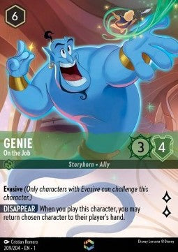 Dschinni - Bei der Arbeit (V.2) 1TFC-209 Enchanted Boosterfrisch Deutsch Foil