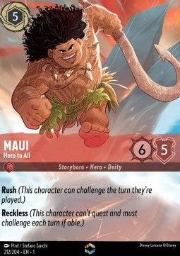 Maui - Hero to All 1TFC-212 Enchanted Near Mint Englisch Foil
