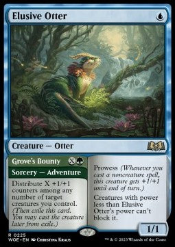 Elusive Otter // Gaben des Hains WOE-225 Rare Excellent Deutsch