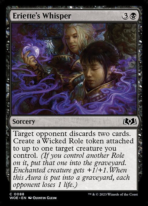 Eriette's Whisper WOE-88 Common Near Mint Englisch