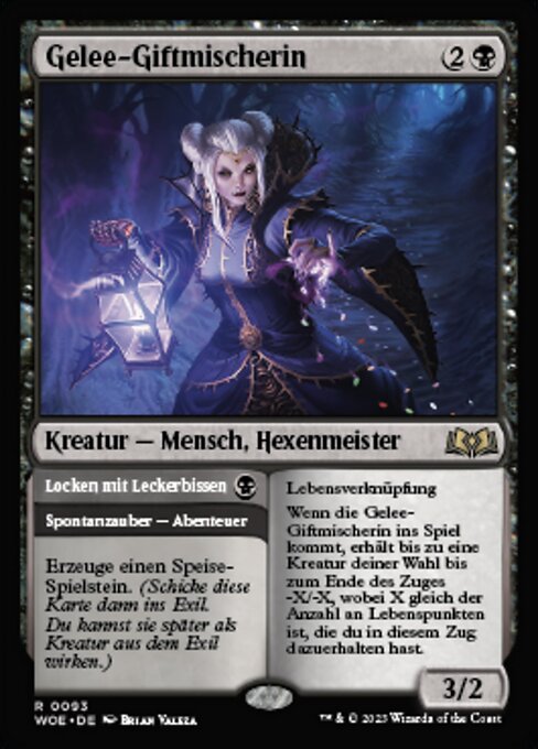 Gelee-Giftmischerin // Locken mit Leckerbissen WOE-93 Rare Near Mint Deutsch