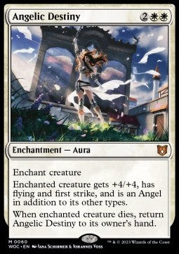 Engelsschicksal WOC-60 Mythic Excellent Deutsch