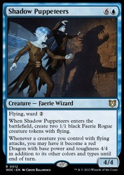 Shadow Puppeteers WOC-12 Rare Near Mint Englisch
