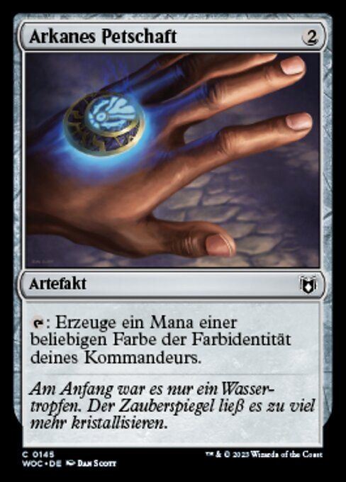 Arkanes Petschaft WOC-145 Common Near Mint Deutsch
