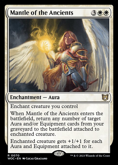 Mantle of the Ancients WOC-70 Rare Near Mint Englisch