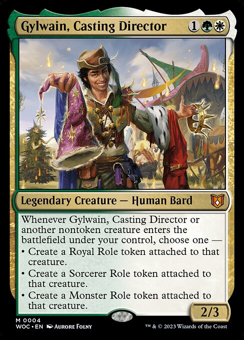 Gylwain der Theaterdirektor WOC-4 Mythic Near Mint Englisch Foil