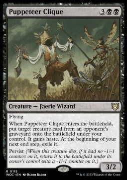 Puppenspieler-Clique WOC-115 Rare Near Mint Englisch
