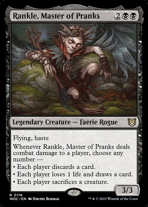Rankle, Master of Pranks WOC-116 Rare Near Mint Englisch