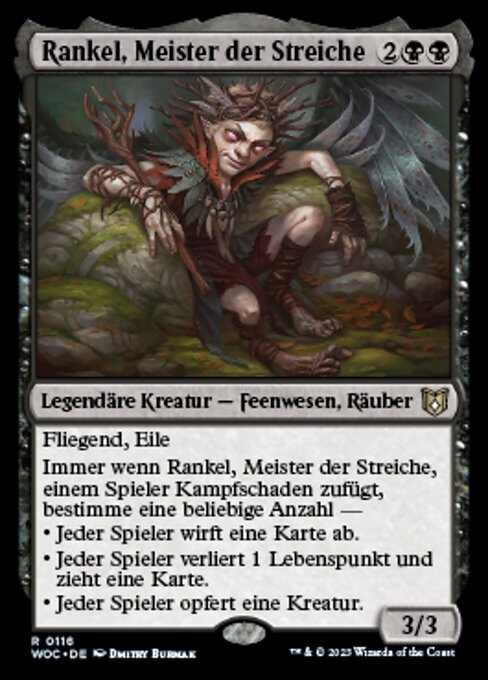 Rankel, Meister der Streiche WOC-116 Rare Near Mint Deutsch