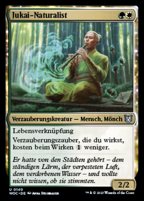 Jukai-Naturalist WOC-140 Uncommon Near Mint Deutsch