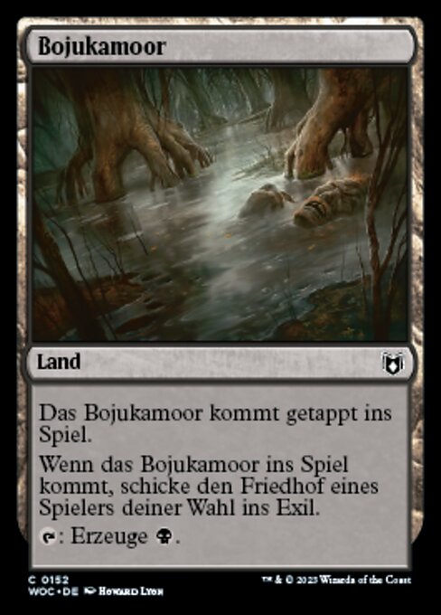 Bojukamoor WOC-152 Common Near Mint Deutsch