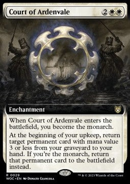 Court of Ardenvale XWOC-29 Rare Near Mint Englisch Foil