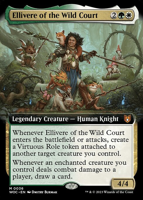 Ellivere vom Wilden Hof (V.1) XWOC-36 Mythic Near Mint Englisch Foil