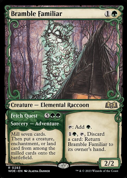 Bramble Familiar // Apportieraufgabe XWOE-283 Rare Excellent Deutsch