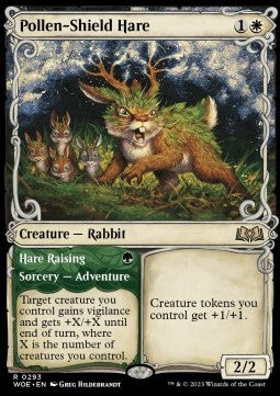 Pollen-Shield Hare // Hasenzucht XWOE-293 Rare Near Mint Deutsch Foil