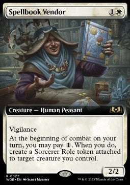Spellbook Vendor XWOE-327 Rare Near Mint Englisch Foil