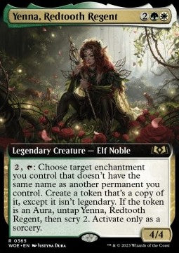 Yenna, Rotzahn-Regentin XWOE-365 Rare Excellent Deutsch Foil